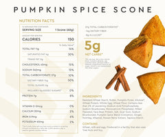 Hero Pumpkin Spice Scone