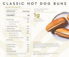 Hero Classic Hot Dog Buns
