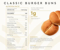 Hero Classic Burger Buns