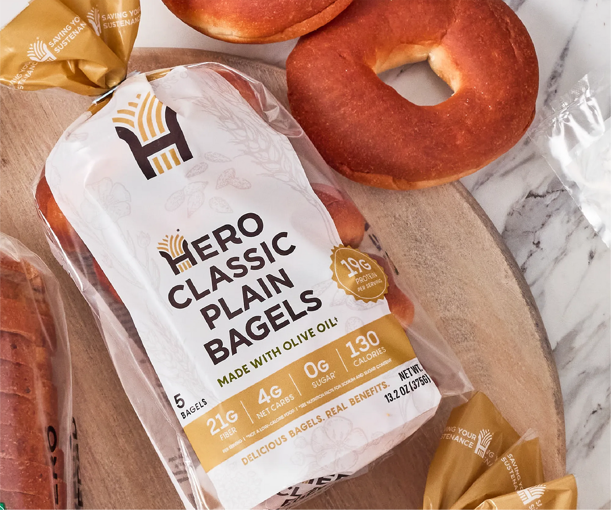 Hero Classic Plain Bagel