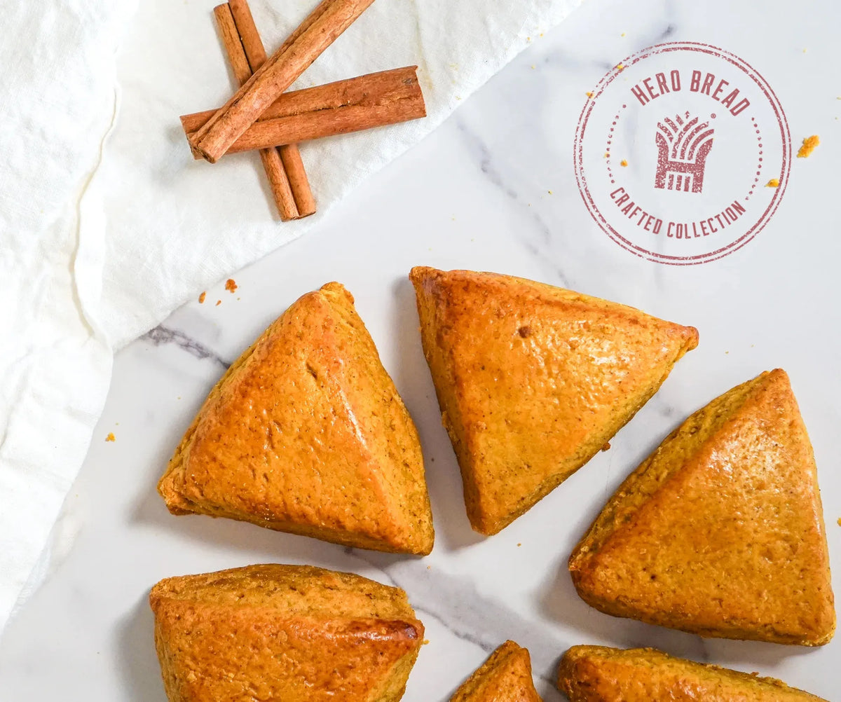Hero Pumpkin Spice Scone